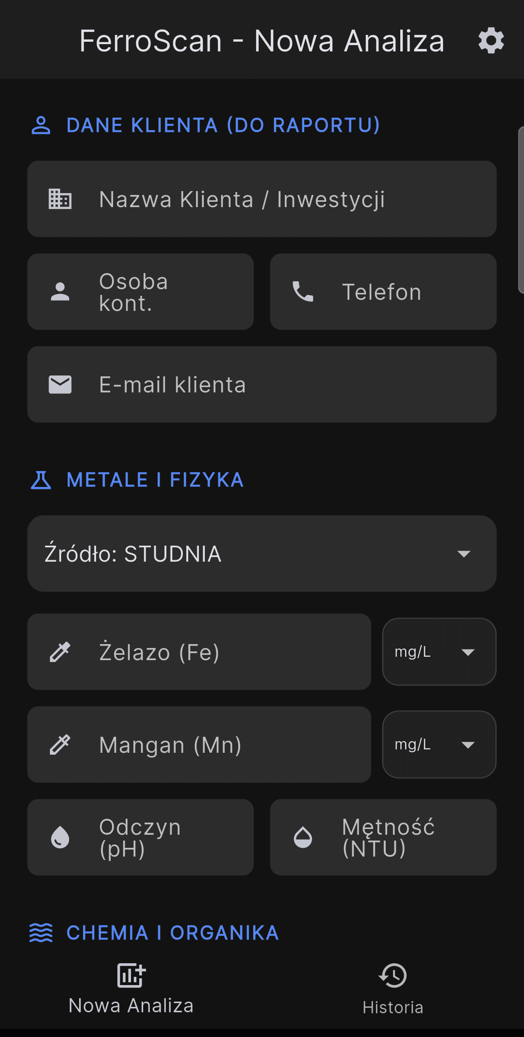FerroScan - Nowa analiza